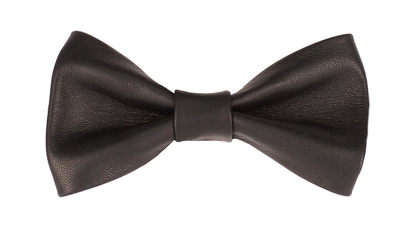 Noeud Papillon en Cuir - Maison Godefroi