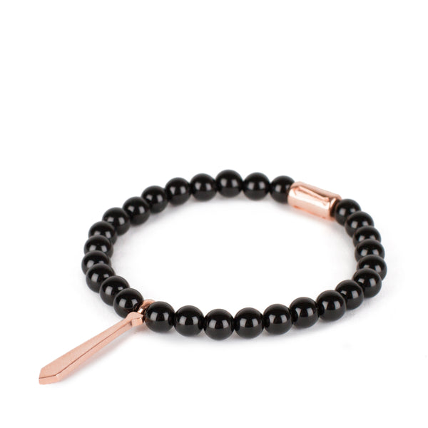 Bracelet Cravate Or Rose - Maison Godefroi