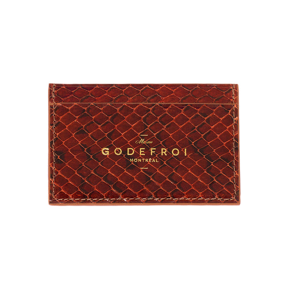 Porte-Cartes en Serpent - Maison Godefroi