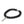 Load image into Gallery viewer, Bracelet Cravate Onyx Noir Mat - Maison Godefroi