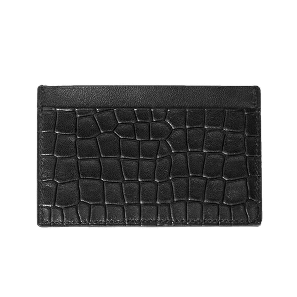Porte-Cartes en Cuir Crocodile - Maison Godefroi