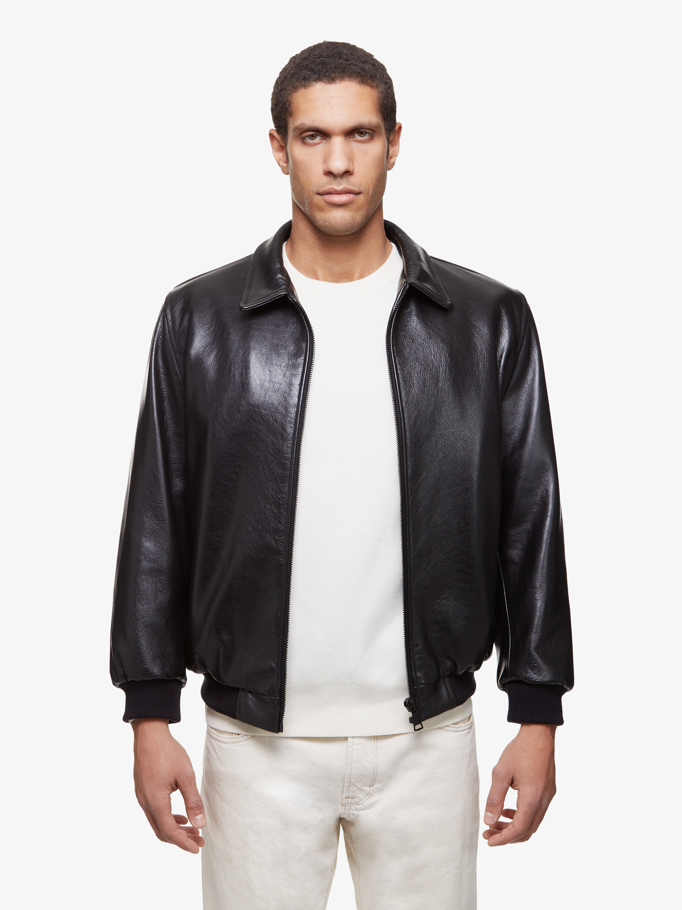 Cadence || Bomber en cuir