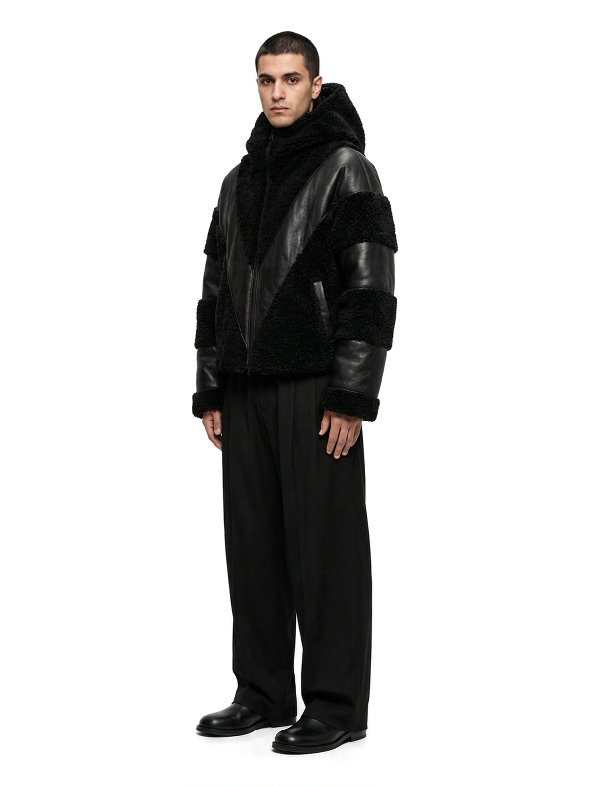 ANTONIN || Shearling à capuche