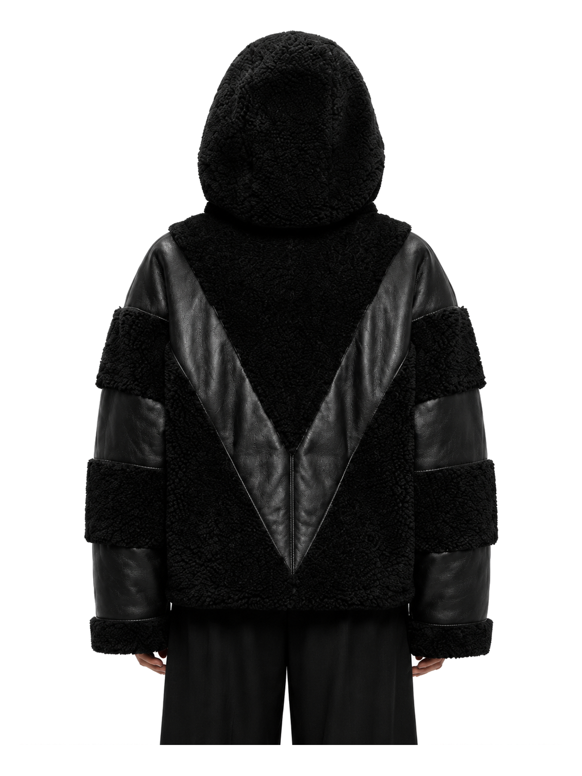 ANTONIN || Shearling à capuche