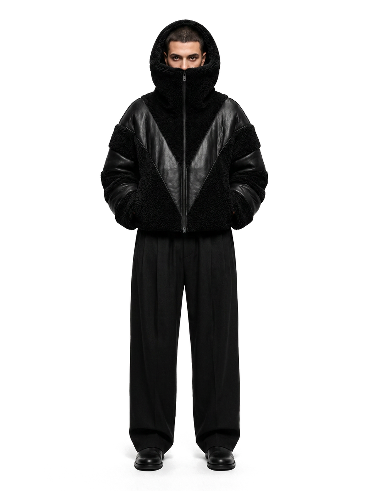 ANTONIN || Shearling à capuche