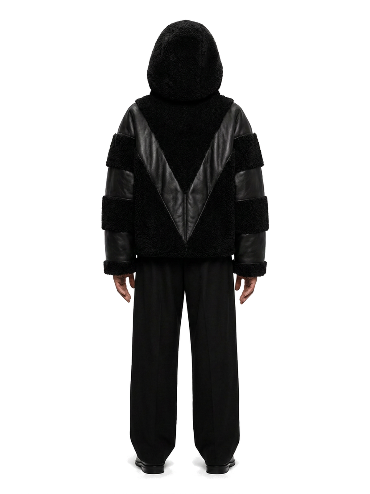 ANTONIN || Shearling à capuche