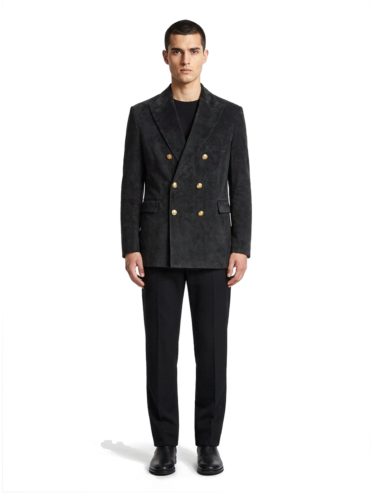 REMY || Blazer en suède