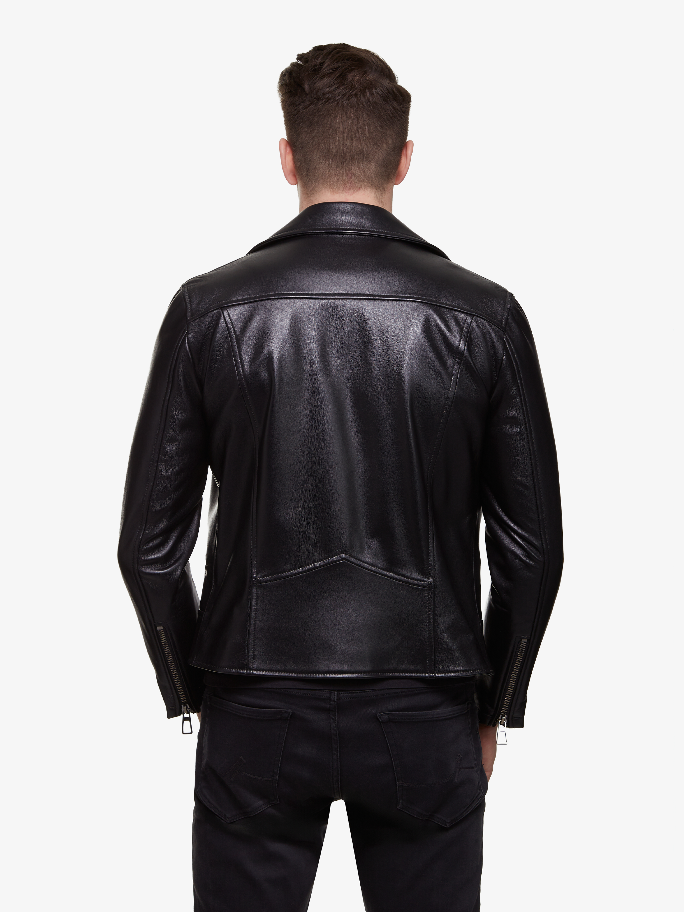 Ridge || Manteau en cuir d'agneau