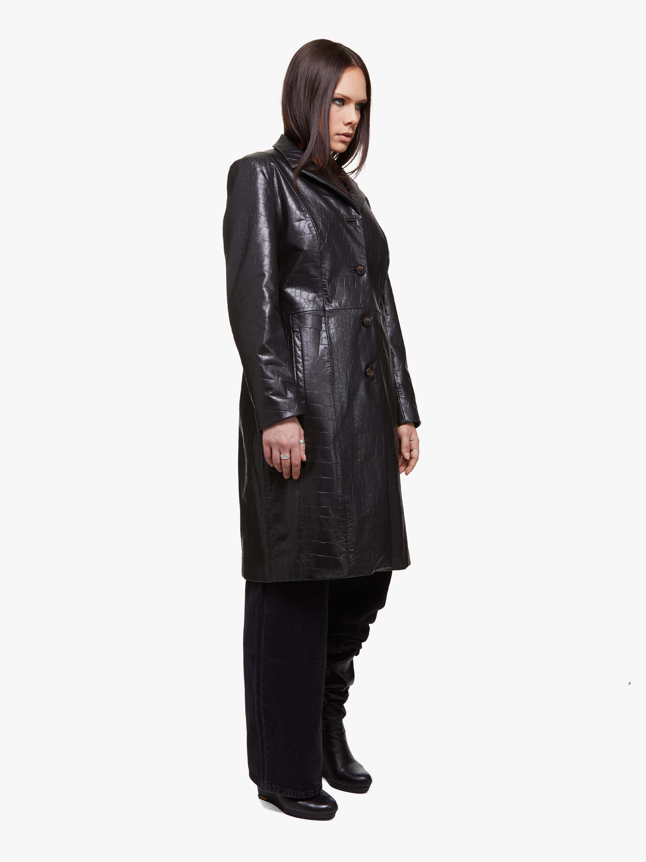 Evoke || Manteau en cuir