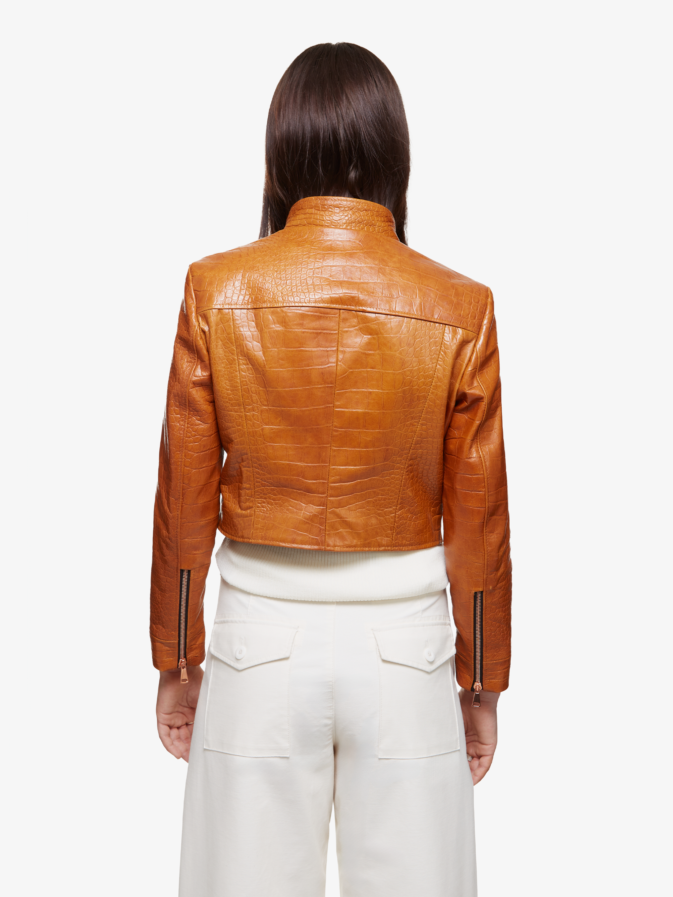 Astra || Manteau en cuir de chèvre