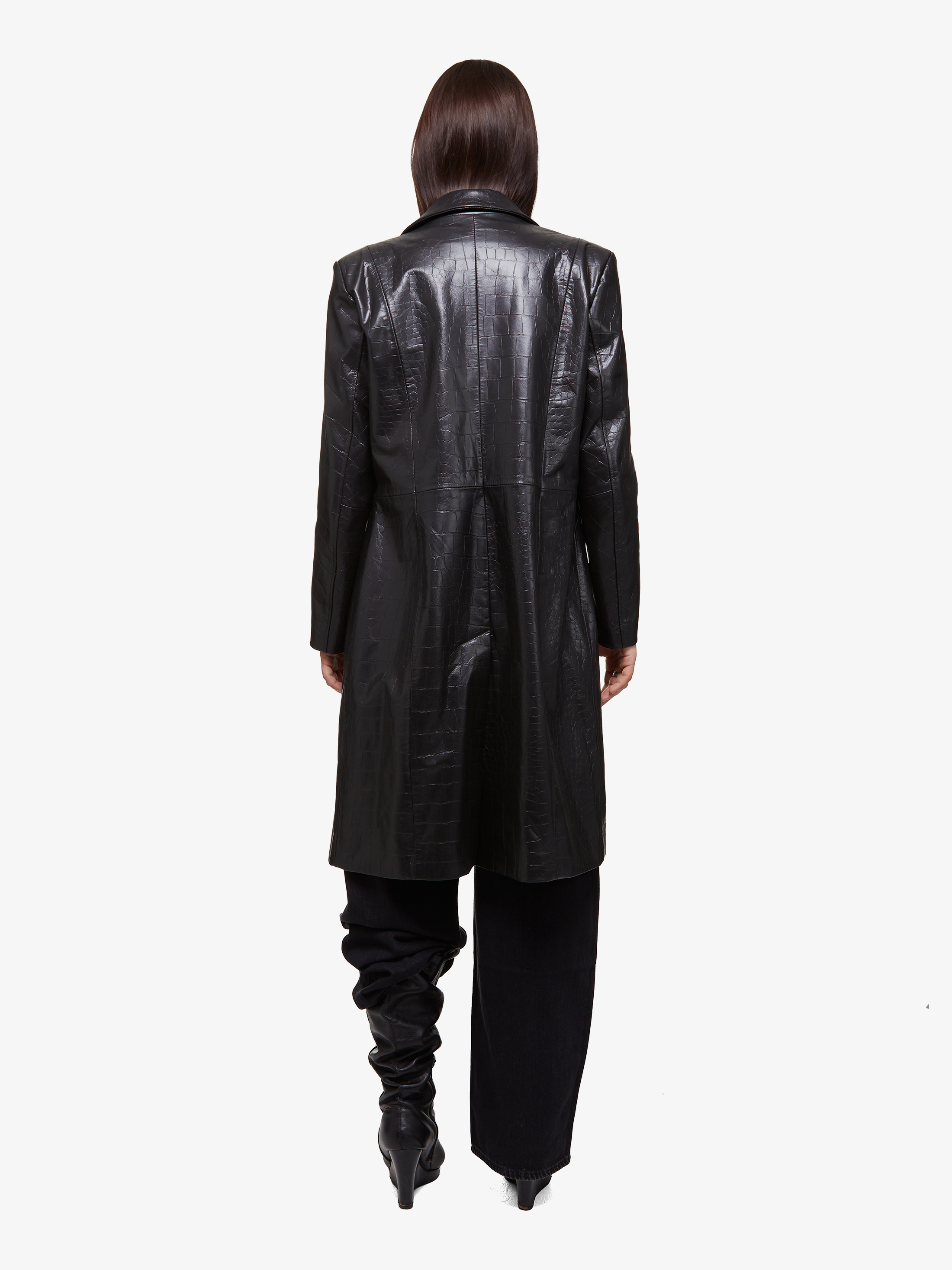 Evoke || Manteau en cuir