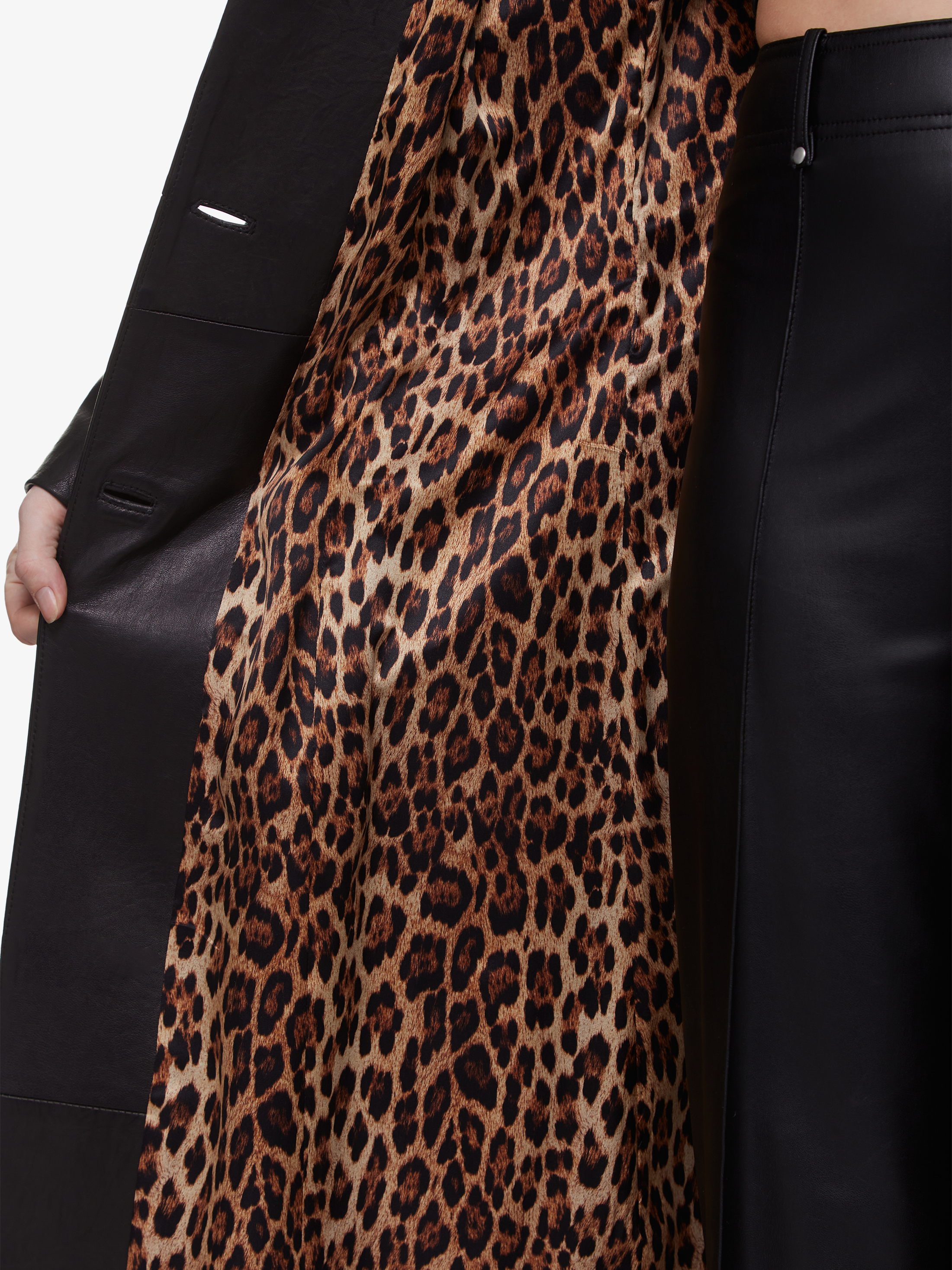 Ether || Manteau en cuir