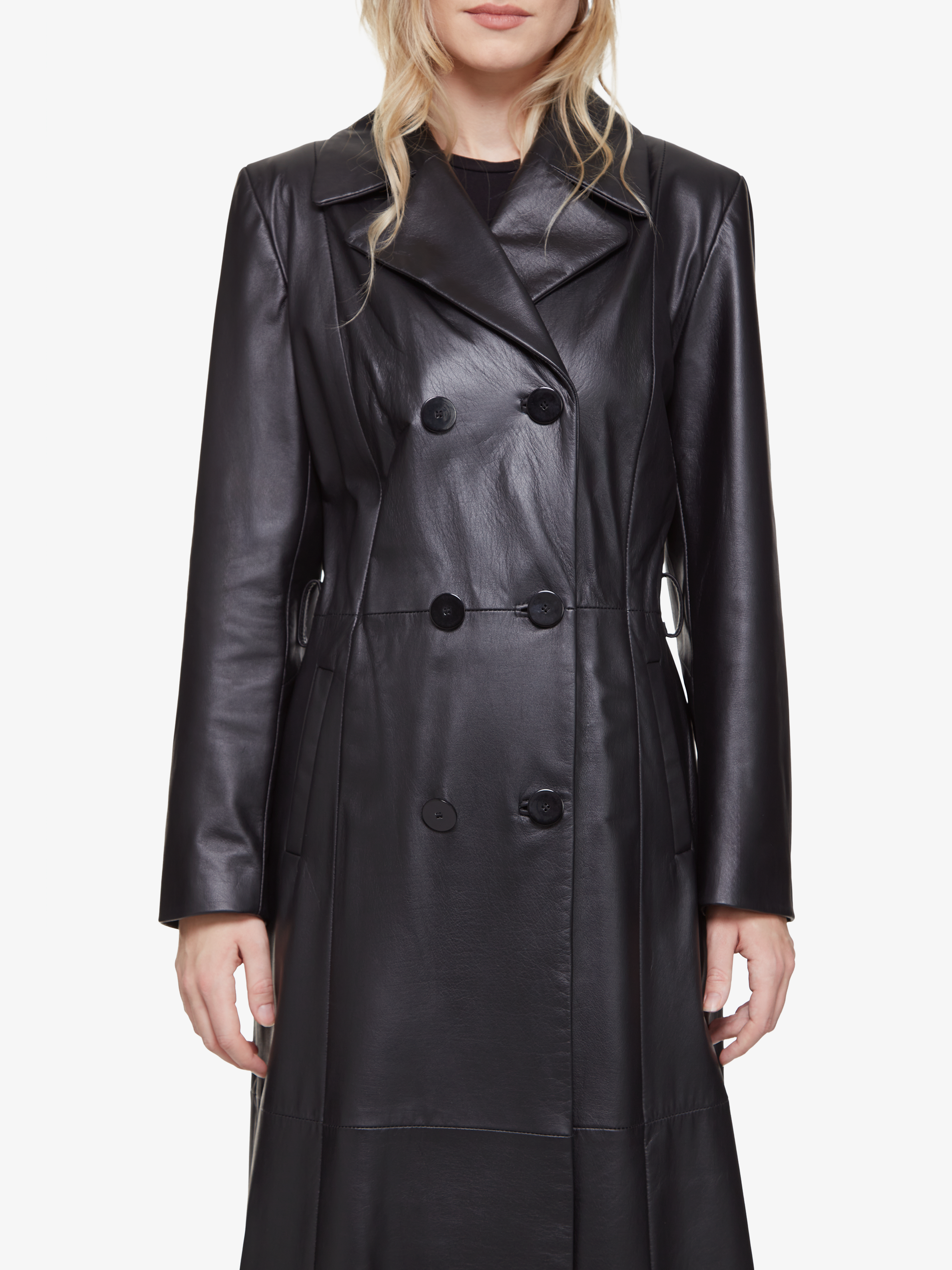 Raven || Manteau en cuir