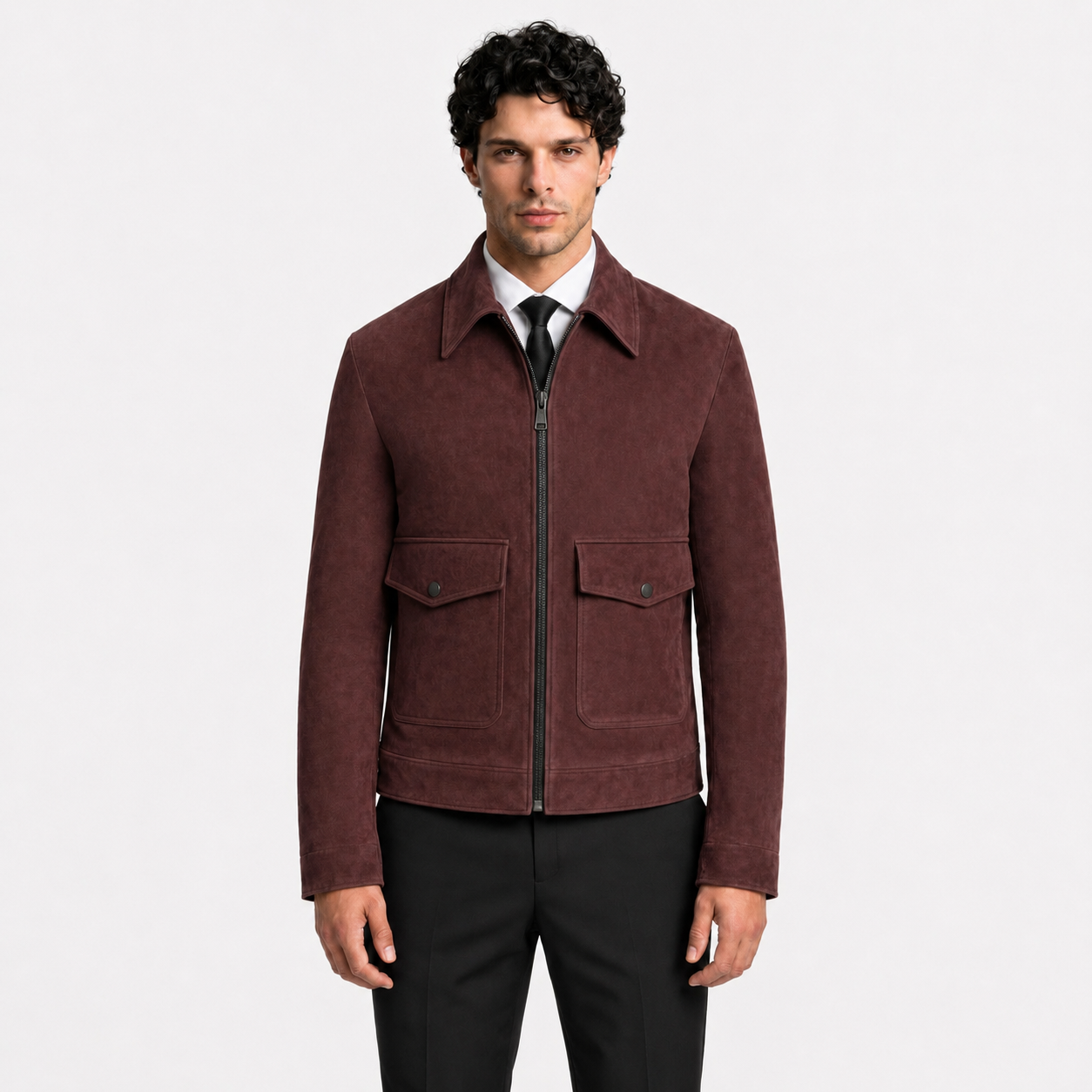 Rowan || Manteau en suède