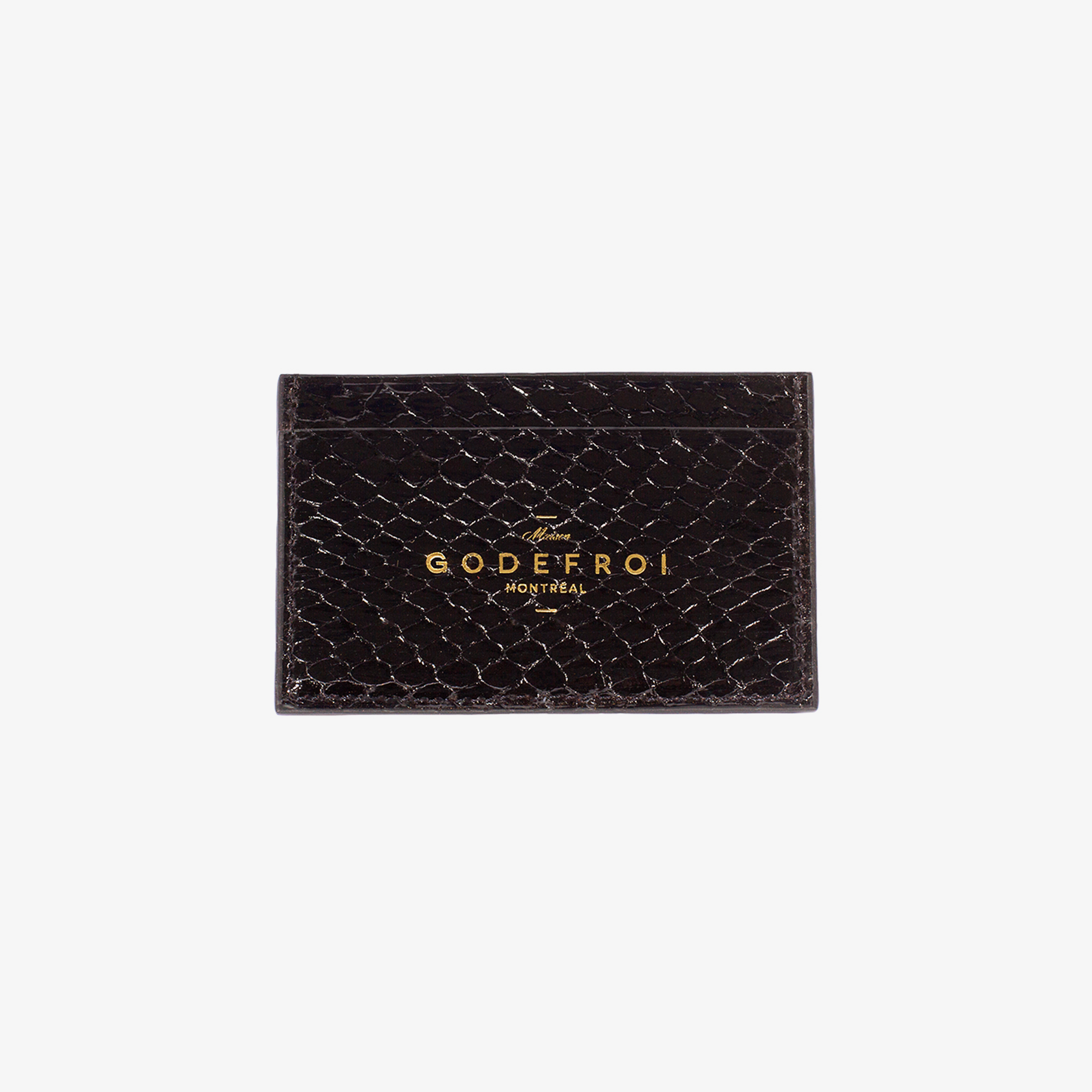 Porte-Cartes en Serpent