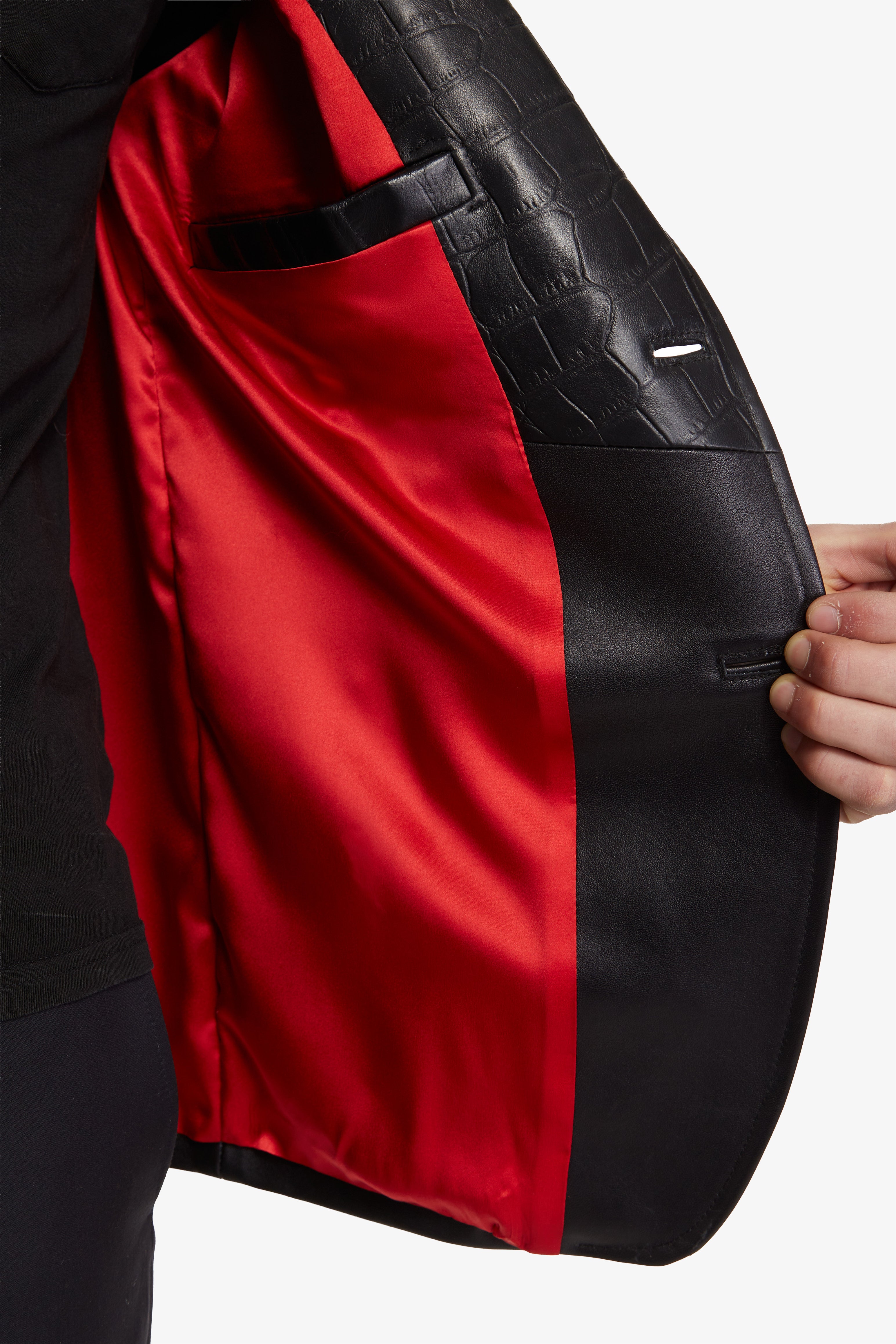 Slate || Veste en cuir