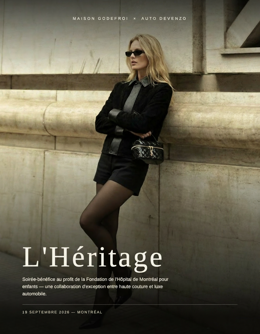 Défilé L'Héritage : une soirée-bénéfice