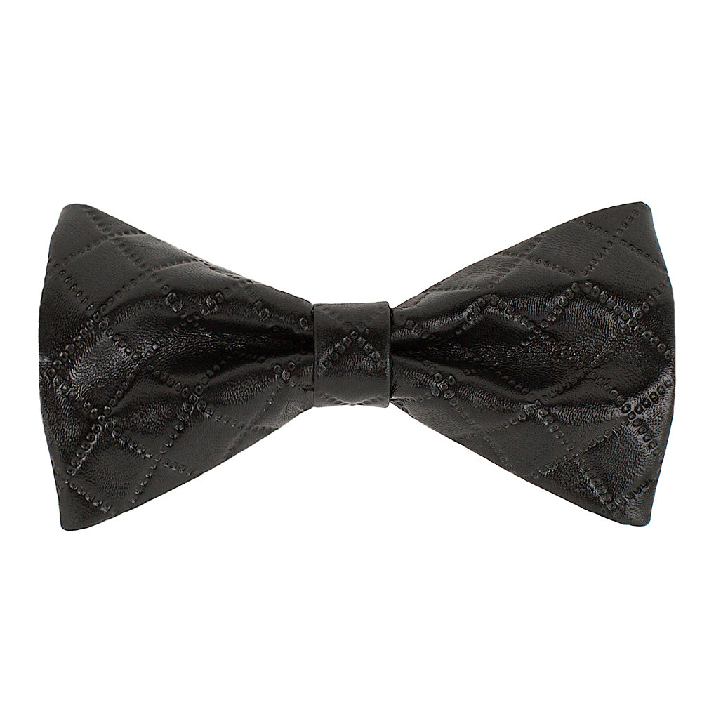 Noeud Papillon en Cuir - Maison Godefroi