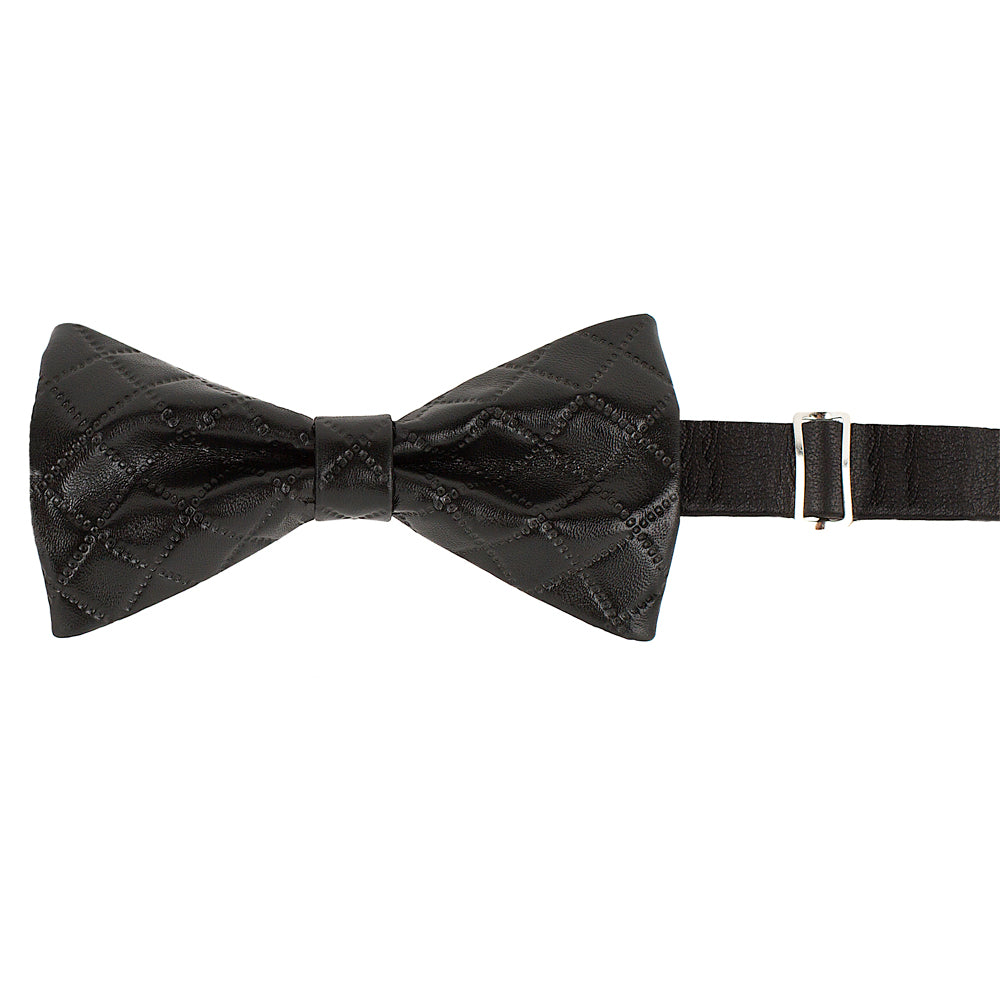 Noeud Papillon en Cuir - Maison Godefroi