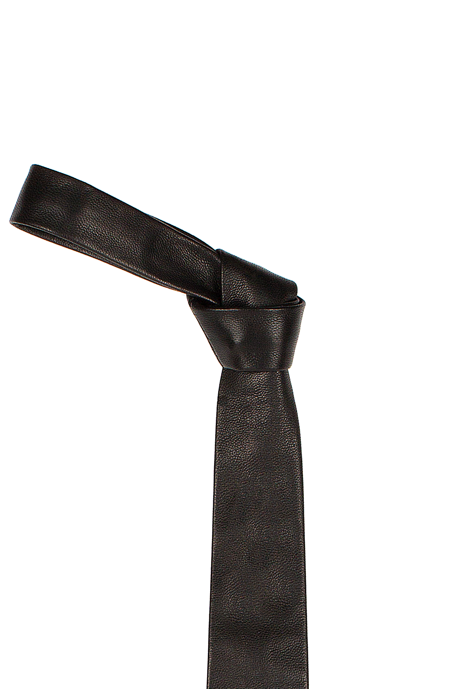 Cravate en Cuir - Maison Godefroi