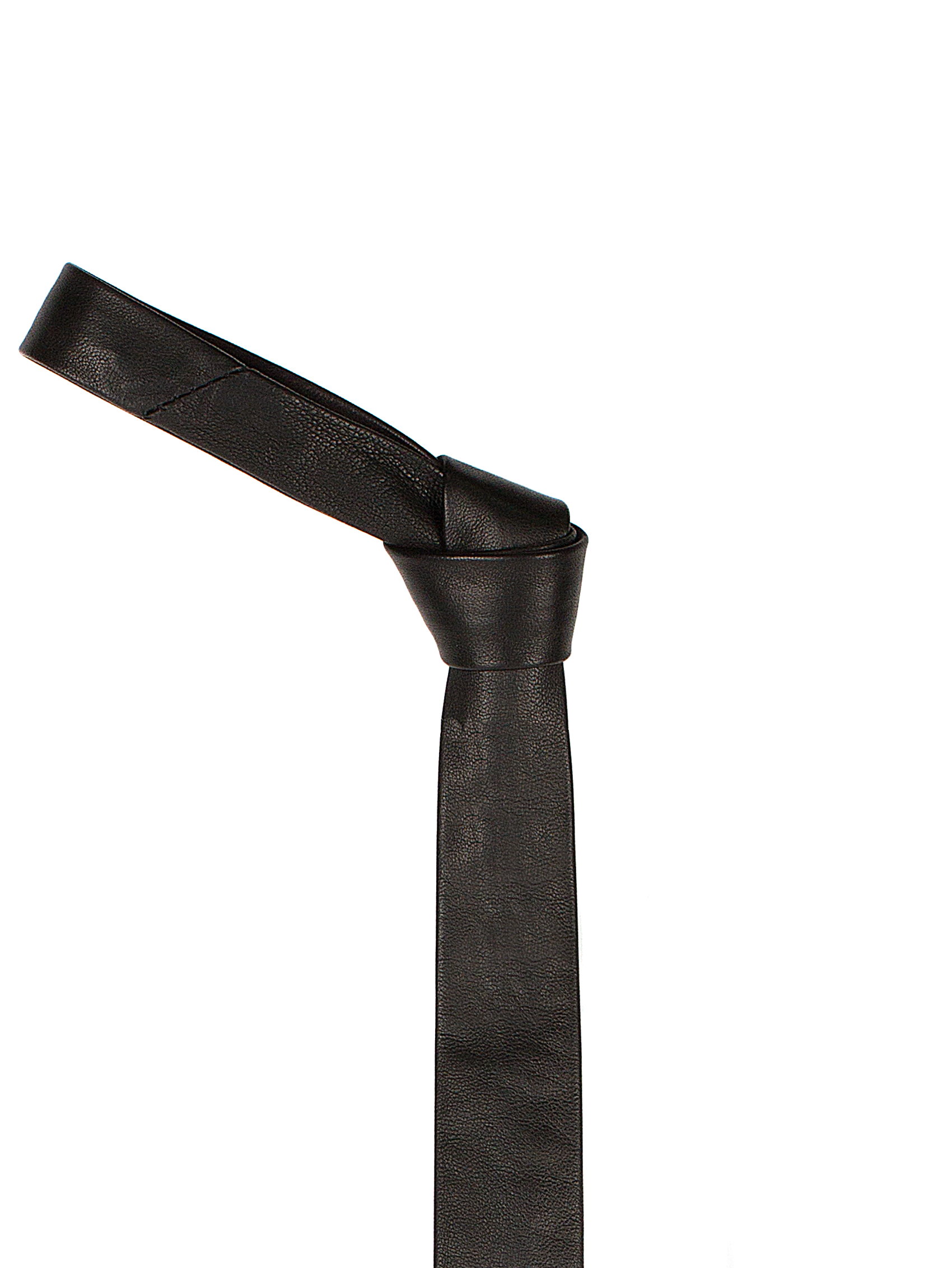 Cravate en Cuir - Maison Godefroi