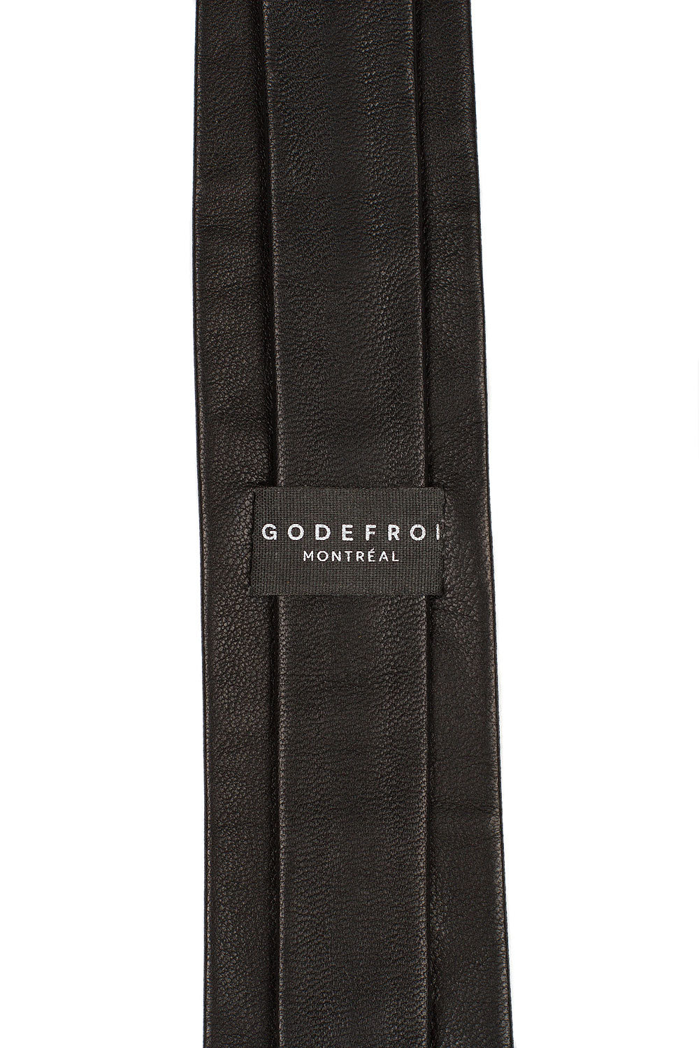 Cravate en Cuir - Maison Godefroi